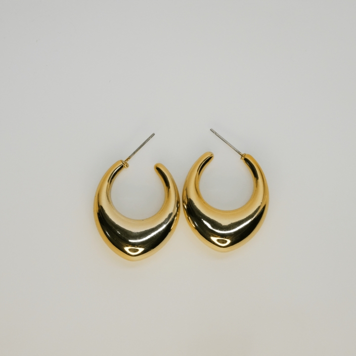 Mystic Moon Hoops - Dainty Design