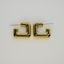 Glam Geometry Earrings - Dainty Design