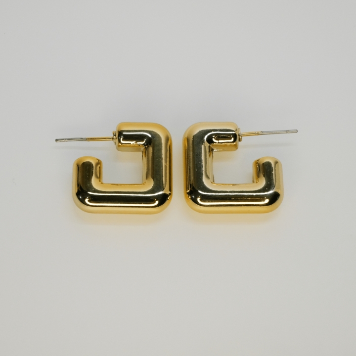 Glam Geometry Earrings - Dainty Design