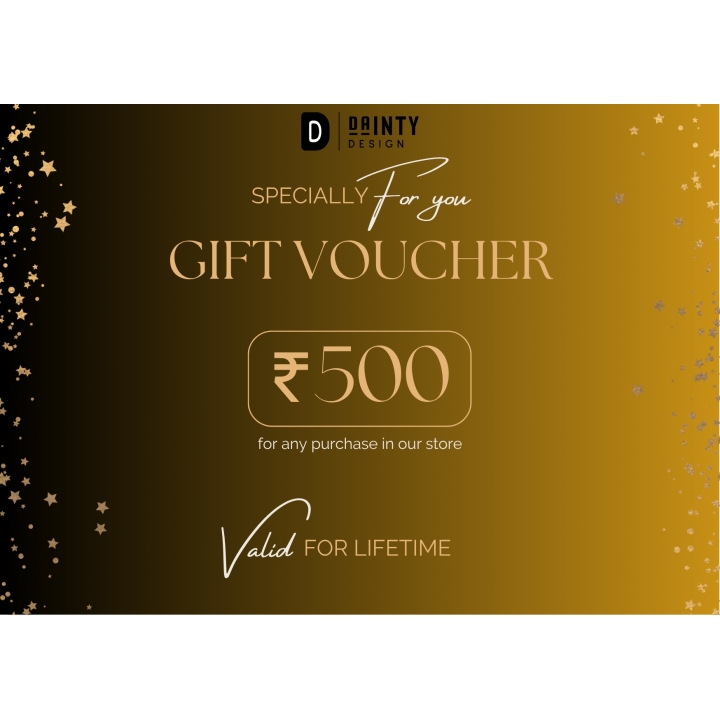 Digital Gift Card – The Perfect Last - Minute Gift - Dainty Design