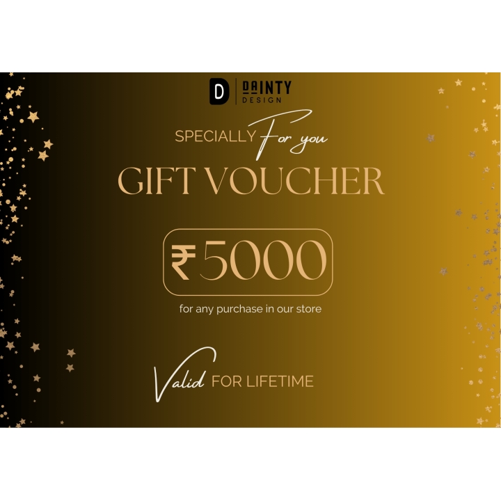 Digital Gift Card – The Perfect Last - Minute Gift - Dainty Design
