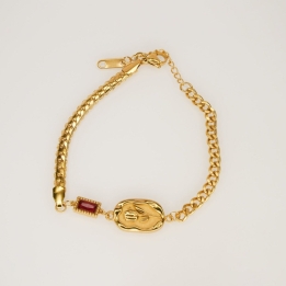 Muse Charm Bangle - Dainty Design